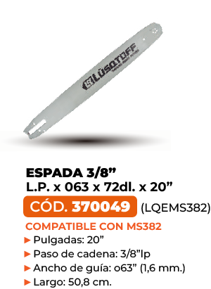 Espada 3/8